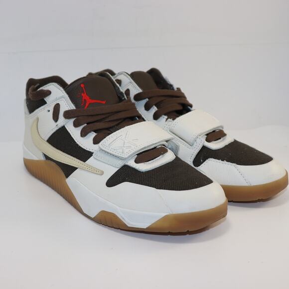 Nike Air Jordan Jumpman Jack TR Travis Scott Sail Mocha Men’s 12.5 excellent - Picture 2 of 8